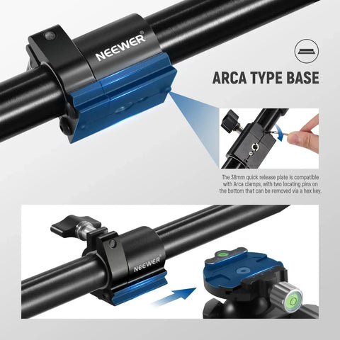 Neewer St005 Overhead Tripod Extension Arm with Counterweight Sandbag • Camerastuff • South Africa