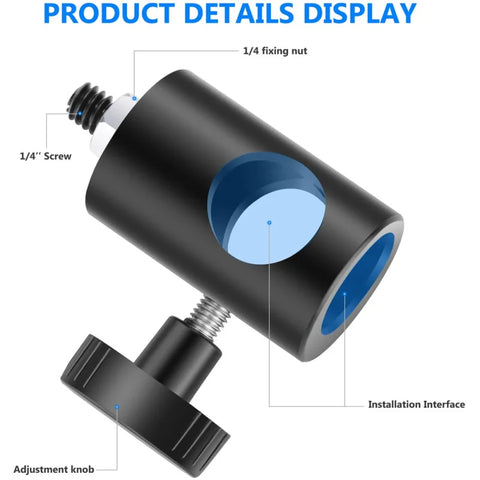 Neewer St12 Rapid Multifunctional Light Stand Tip Adapter (2-pack) • Camerastuff • South Africa