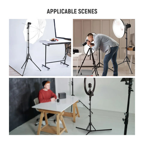 Neewer ST178R 178cm Portable Light Stand with Reversible Legs