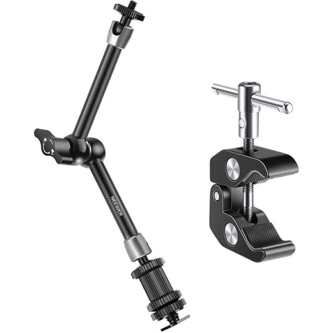 Neewer St20 11-inch Magic Arm with Super Clamp Cold Shoe Mount • Camerastuff • South Africa