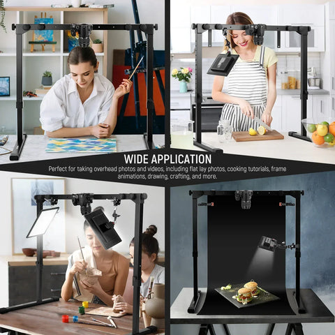 Neewer St200 Overhead Camera Desktop Stand with Arca Type Qr Plate • Camerastuff • South Africa