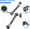 Neewer St25 9.8’’ Magic Arm with Super Grab Clamp • Camerastuff • South Africa