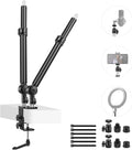 Neewer Stdb3560 Desktop C-clamp Desk Mount for Dual Camera Stand • Camerastuff • South Africa