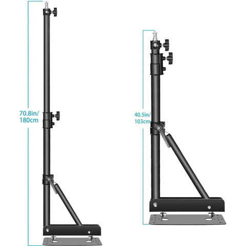 Neewer Studio Wall Mount Boom Arm 180cm (black) • Camerastuff • South Africa