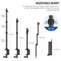 Neewer Tl253a + mh022 Desktop Streaming Camera Mount Stand with 1/4’’ Ball Head & Clamp • Camerastuff • South Africa