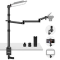 Neewer Tl253a + mh022 Desktop Streaming Camera Mount Stand with 1/4’’ Ball Head & Clamp • Camerastuff • South Africa
