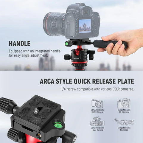 Neewer TP08 77inch Camera 2-in-1 Tripod & Monopod
