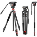 Neewer Tp72a 71’’/181cm Aluminium 2-in-1 Video Tripod and Monopod with Fluid Head • Camerastuff • South Africa