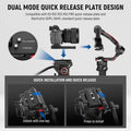 Neewer Tp74 74’’/188cm Aluminium Video Tripod with Fluid Head • Camerastuff • South Africa