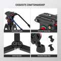 Neewer Tp75 74’’/189cm Aluminium Video Tripod with Fluid Head • Camerastuff • South Africa