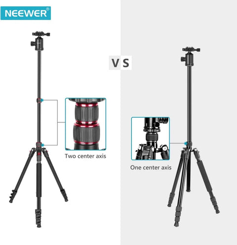 Neewer Tp77 77’’/178cm Aluminium 2-in-1 Tripod and Monopod with Ball Head • Camerastuff • South Africa