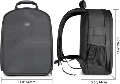Neewer Travel Camera Backpack Bag 30x14x37cm Grey • Camerastuff • South Africa