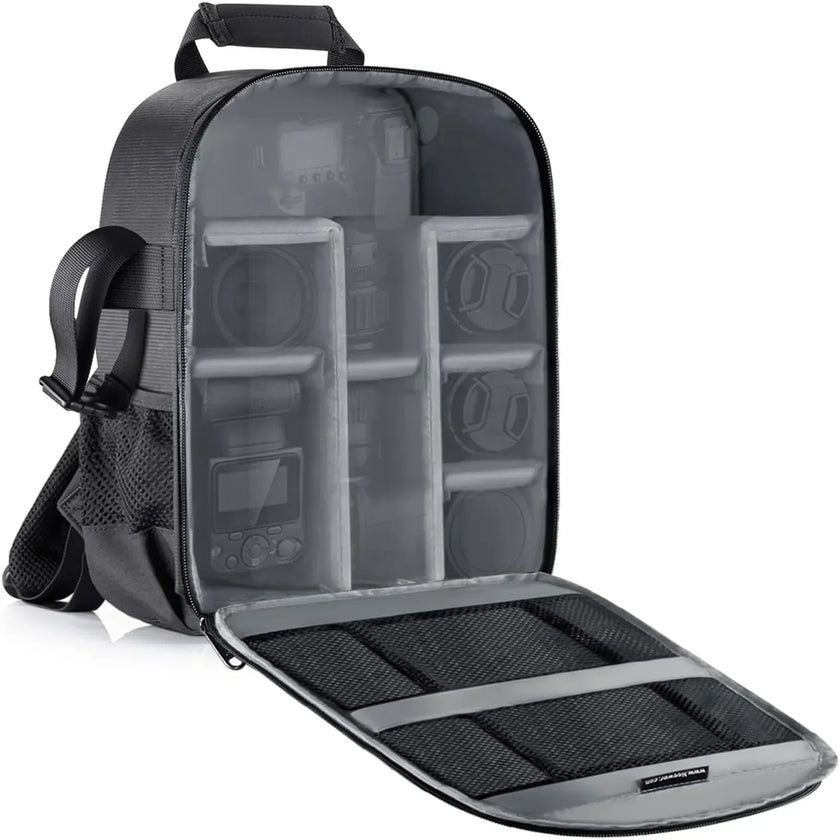 Neewer Travel Camera Backpack 30x14x37cm Grey