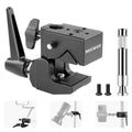 Neewer Ua017 Super Clamp with 5/8’’ Stud Spring Lock 2.4’’ Jaw Grip Heavy Duty Crab Pole • Camerastuff • South Africa