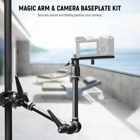 Neewer UA018 53cm Adjustable Magic Arm Camera Mount With Super Clamp