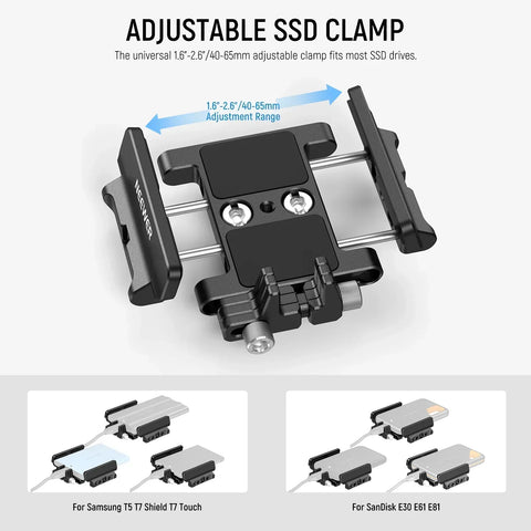 Neewer Ua035 Mount Bracket Ssd Holder for Camera Cages • Camerastuff • South Africa