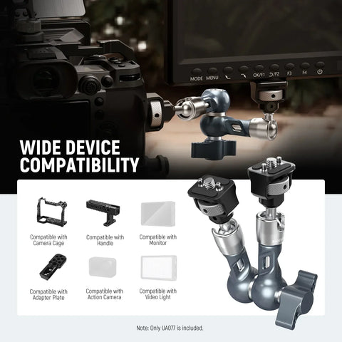 Neewer UA077 7Inch Articulating Magic Arm Camera Mount