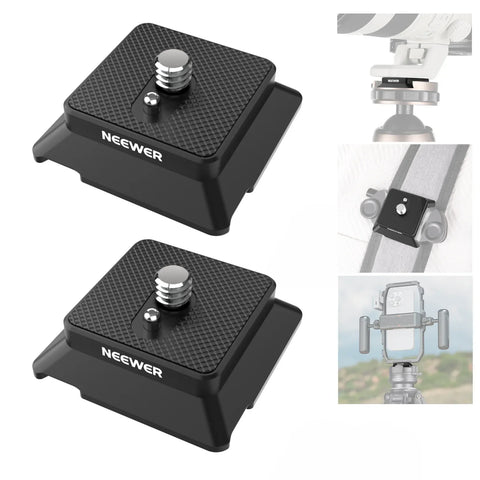 Neewer UA078 Arca Type Quick Release Plate with 1/4Inch Screw