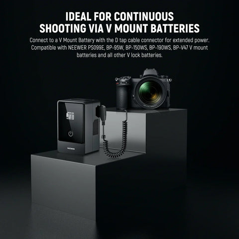 Neewer Vp-ep5b En-el15 to D-tap Dummy Battery & Cable • Camerastuff • South Africa