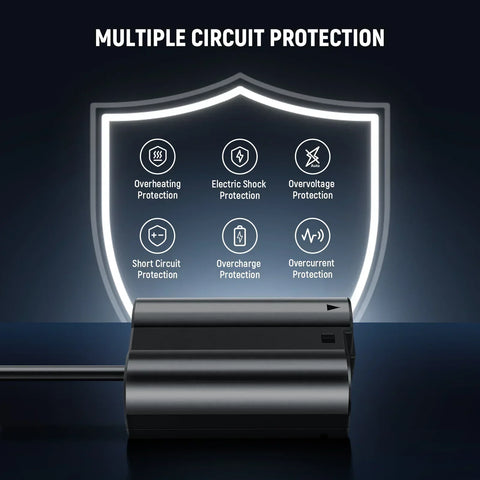 Neewer Vp-ep5b En-el15 to D-tap Dummy Battery & Cable • Camerastuff • South Africa