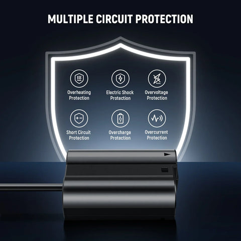 Neewer Vp-ep5b En-el15 to D-tap Dummy Battery & Cable • Camerastuff • South Africa