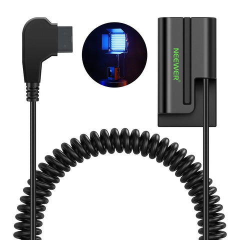 Neewer Vp-f550 Np-f550 to D-tap Dummy Battery & Cable • Camerastuff • South Africa