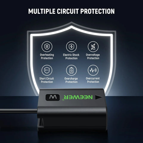 Neewer Vp-fw50 D-tap to Np-fw50 Dummy Battery & Cable • Camerastuff • South Africa