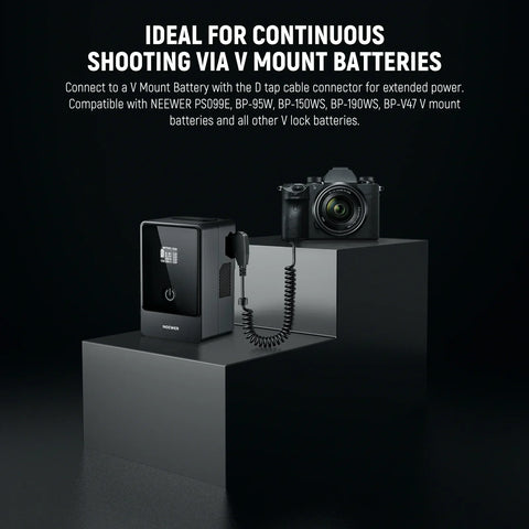 Neewer Vp-fz100 Np-fz100 to D-tap Dummy Battery & Cable • Camerastuff • South Africa
