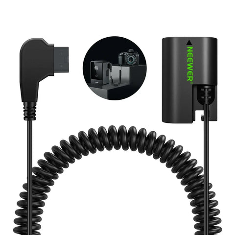 Neewer Vp-lpe6nh d Tap to Lp-e6nh Dummy Battery & Cable • Camerastuff • South Africa