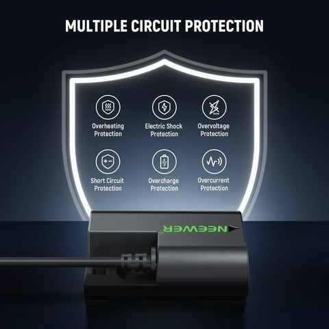 Neewer Vp-lpe6nh d Tap to Lp-e6nh Dummy Battery & Cable • Camerastuff • South Africa
