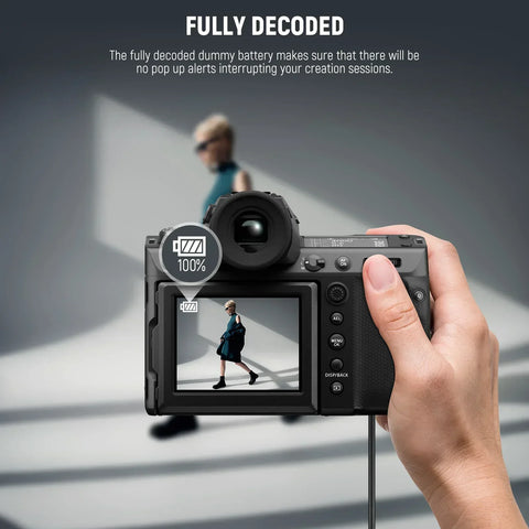 Neewer Vp-npw235 Np-w235 to d Tap Dummy Battery & Cable • Camerastuff • South Africa