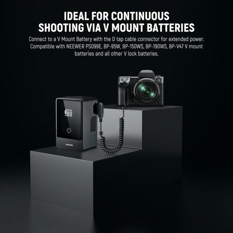 Neewer Vp-npw235 Np-w235 to d Tap Dummy Battery & Cable • Camerastuff • South Africa