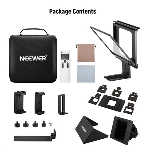 Neewer X1 Pro Smartphone Camera Portable Teleprompter • Camerastuff • South Africa