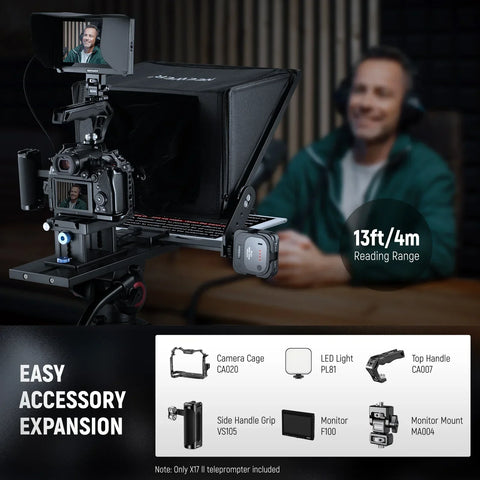 Neewer X17 II Teleprompter 17"/43cm with 501PL Quick Release and Remote Control II