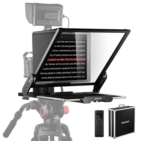 Neewer X17 Ii Teleprompter 17’’/43cm with 501pl Quick Release and Remote Control • Camerastuff • South Africa