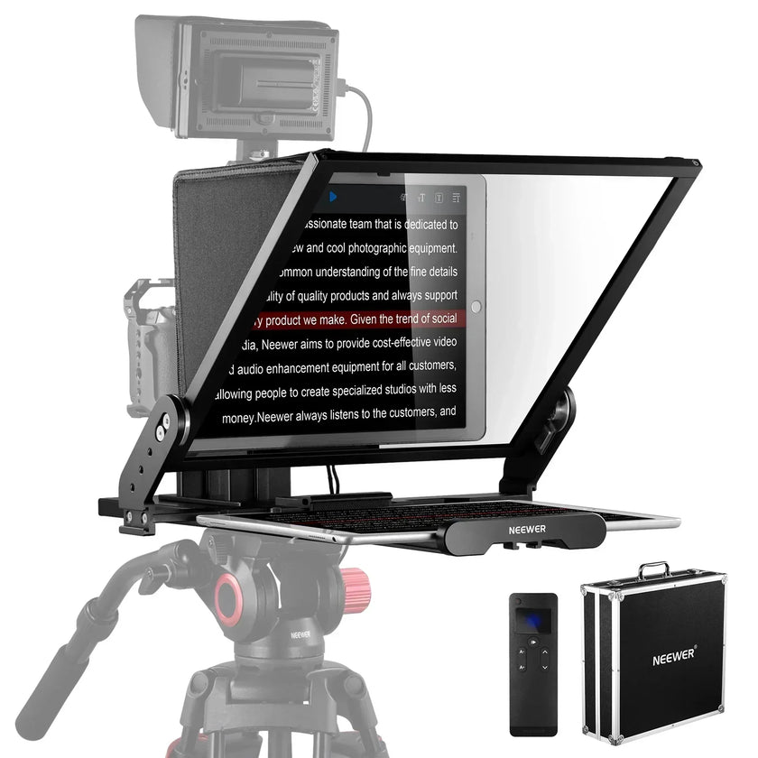 Professional Teleprompter Collection Layout