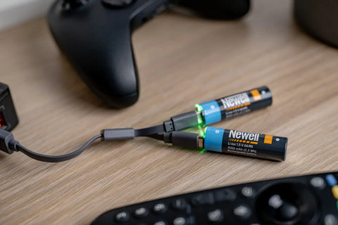 Newell AA Rechargeable Batteries with USB-C Charging – 1550mAh (2-Pack)