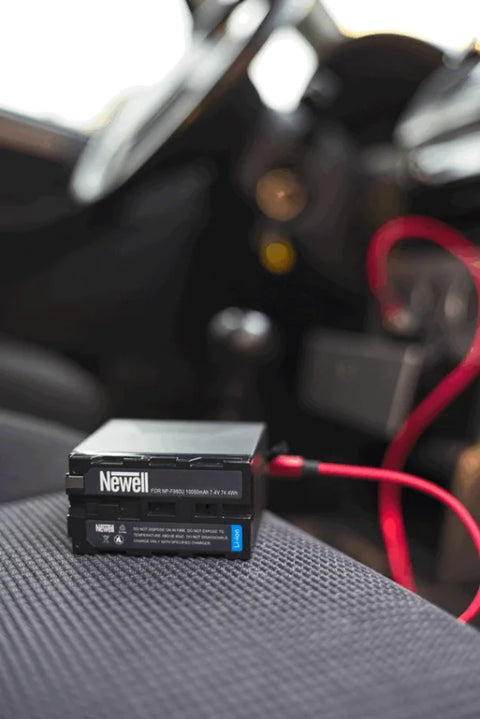 Newell Battery Np-f980 with Micro-usb Charging Port • Camerastuff • South Africa