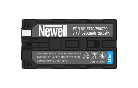 Newell Battery Sony Np-f770 5200 Mah • Camerastuff • South Africa