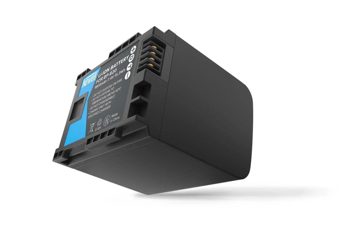 キヤノン バッテリーパック BP-820 Newell BP-820 Li-Ion Camera Battery Pack for Canon – CameraStuff