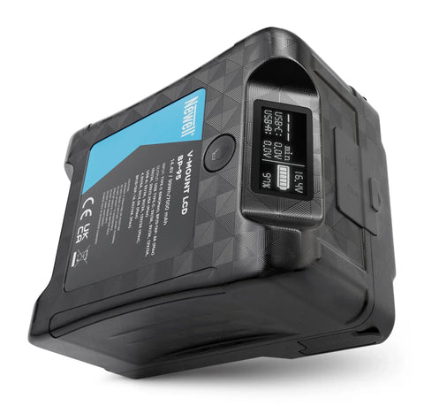 Newell Bp-95ws V-mount V-type Battery with Lcd Display 7000 Mah 99 Wh • Camerastuff • South Africa