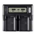 Newell Dc-lcd Sony Np-f Np-fm Two-channel Dual-channel Battery Charger • Camerastuff • South Africa
