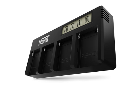 Newell Df-4ch Four-channel Battery Charger for Np-f Batteries • Camerastuff • South Africa