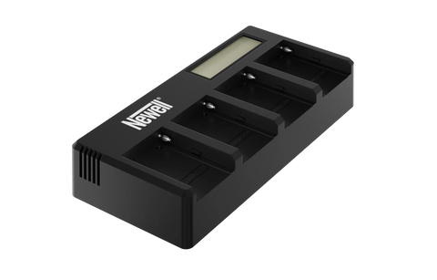 Newell Df-4ch Four-channel Battery Charger for Np-f Batteries • Camerastuff • South Africa