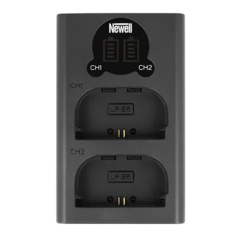 Newell Dl-usb-c Canon Lp-e6 Usb Dual-channel Battery Charger • Camerastuff • South Africa