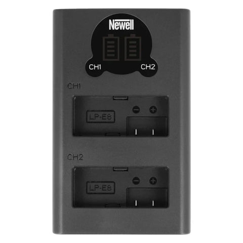 Newell Dl-usb-c Canon Lp-e8 Usb Dual-channel Battery Charger • Camerastuff • South Africa