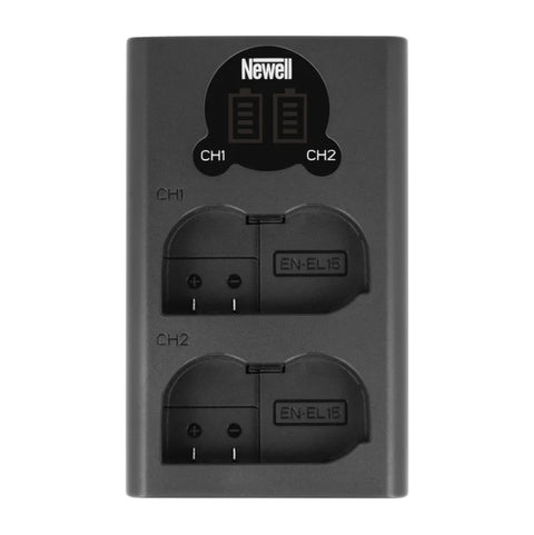 Newell Dl-usb-c Nikon En-el15 Usb Dual-channel Battery Charger • Camerastuff • South Africa