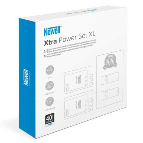 Newell En-el14 Chabatt Xtra Power Set (2 x Batteries; 1 Dual Charger) for Nikon Cameras • Camerastuff • South Africa