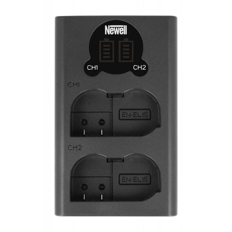 Newell En-el15 Chabatt Xtra Power Set (2 x Batteries; 1 Dual Charger) for Nikon Cameras • Camerastuff • South Africa