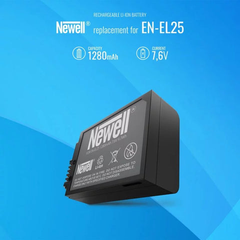 Newell En-el25 Li-ion Camera Battery Pack for Nikon Cameras • Camerastuff • South Africa